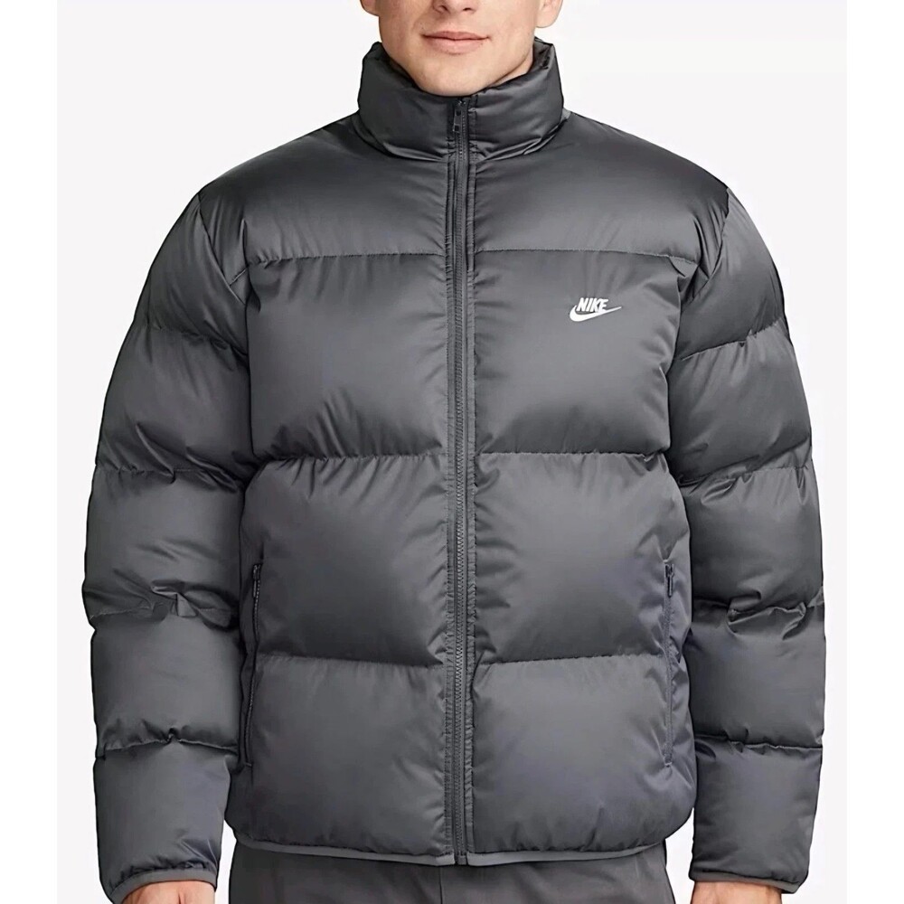 Nike Sportswear Club Puffer Jacket Men's XL-Tall Iron‎ Grey SZ XL NWT